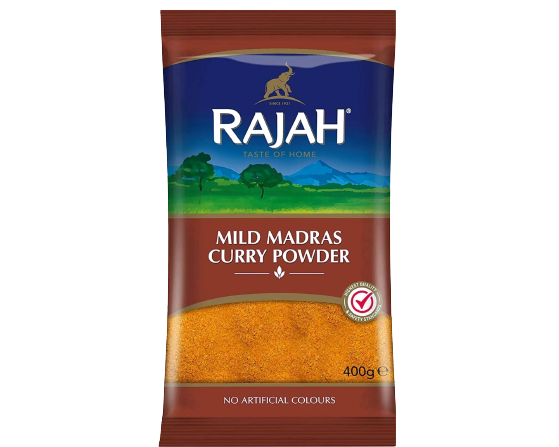Rajah Mild Madras Curry Powder 400g