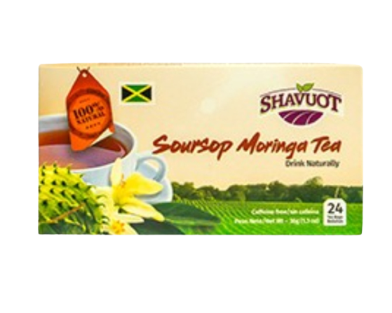 Shavuot Soursop Moringa Tea 24's