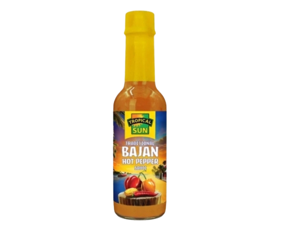 Tropical Sun Bajan Hot Pepper Sauce 150ml