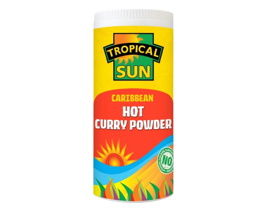 Tropical Sun Caribbean Hot Curry Powder 100g