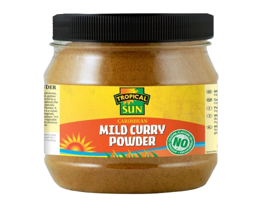 Tropical Sun Caribbean Mild Curry Powder 500g