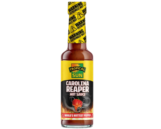 Tropical Sun Carolina Reaper Hot  Sauce 150ml