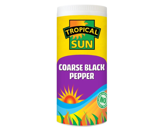 Tropical Sun Coarse Black Pepper 80g