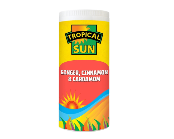 Tropical Sun Ginger, Cinnamon & Cardamom 90g