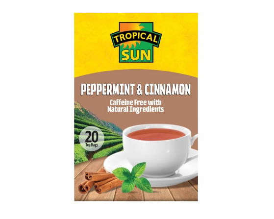 Tropical Sun Peppermint & Cinnamon Tea 20's