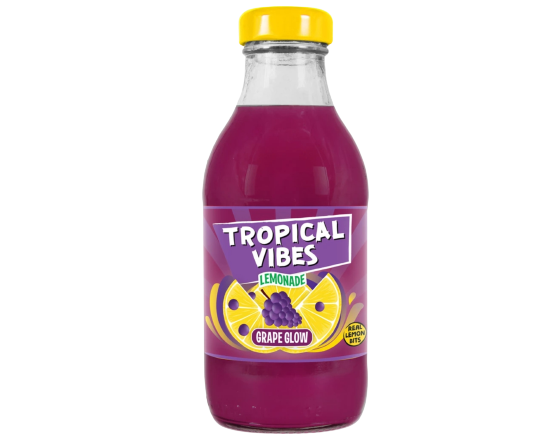 Tropical Vibes Lemonade Grape Glow 300ml