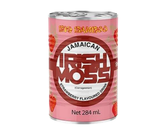 Big Bamboo Irish Moss Strawberry 284ml