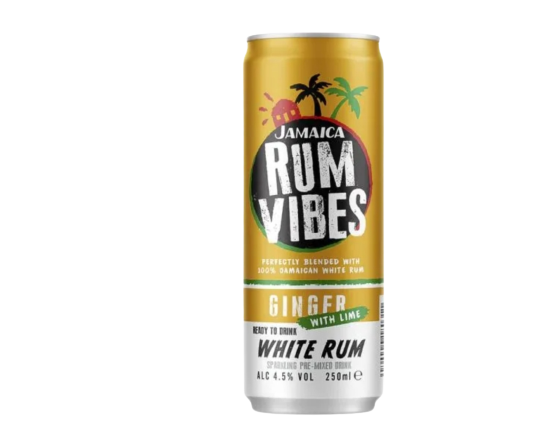 Jamaica Rum Vibes  Ginger Lime 250ml