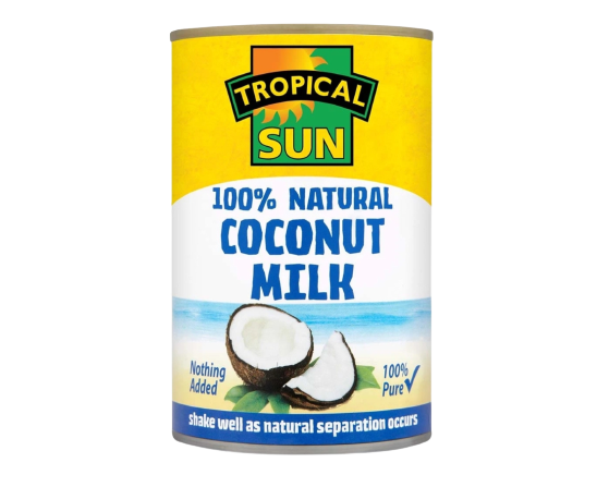 Tropical Sun 100% Natural Coconut Milk 400ml