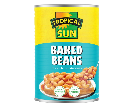 Tropical Sun Baked Beans 400g