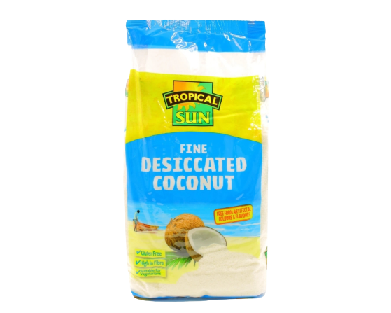 Tropical Sun Fine Desiccated Coconut 1kg