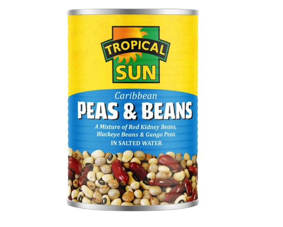 Tropical Sun Peas & Beans 400g